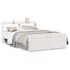 vidaXL Bedframe met hoofdeinde zonder matras 140x200 cm wit