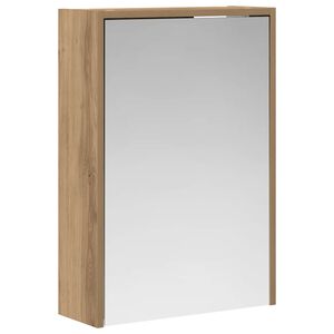 vidaXL Badkamer spiegelkast Ambachtelijk eiken 43 x 16 x 62.5 cm
