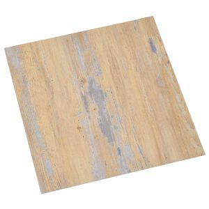 vidaXL Vloerplanken 5,11 m&sup2; 55 pcs PVC Bruin en Grijs