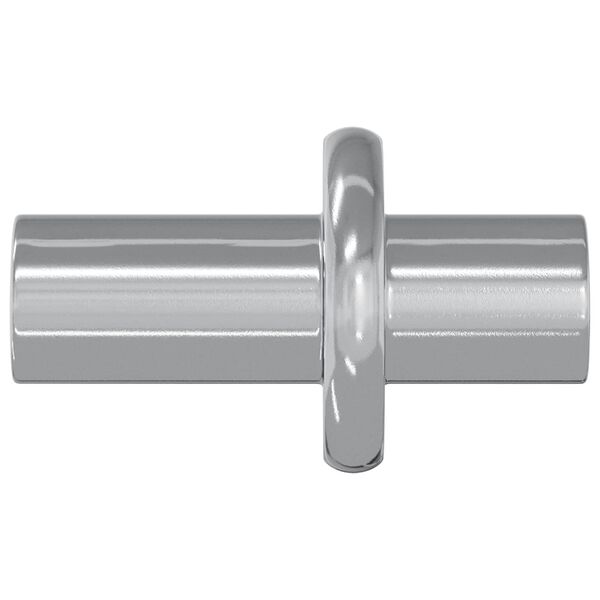 vidaXL Plankhaak 4500 pcs Zilver 8,6 x 8,6 x 14,6 mm Staal