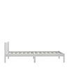 vidaXL Bedframe massief grenenhout wit 90x190 cm