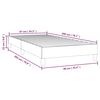 vidaXL Boxspring bed kunstleer cappuccinokleurig 90x200 cm