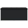 vidaXL Opbergbankje 102x42x45 cm bewerkt hout zwart