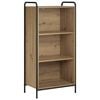 vidaXL Boekenkast 55,5 x 33 x 174 cm Bewerkt hout Artisanaal eiken
