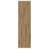 vidaXL Hoge kast 2 pcs Artisan Eiken 50 x 42,5 x 185 cm