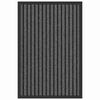 vidaXL Deurmat Zwart 40 x 60 cm Polypropyleen