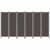 vidaXL Kamerscherm met 6 panelen 300x180 cm antraciet