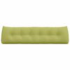 vidaXL Rugkussen Lichtgroen 180 x 24 x 50 cm Stof