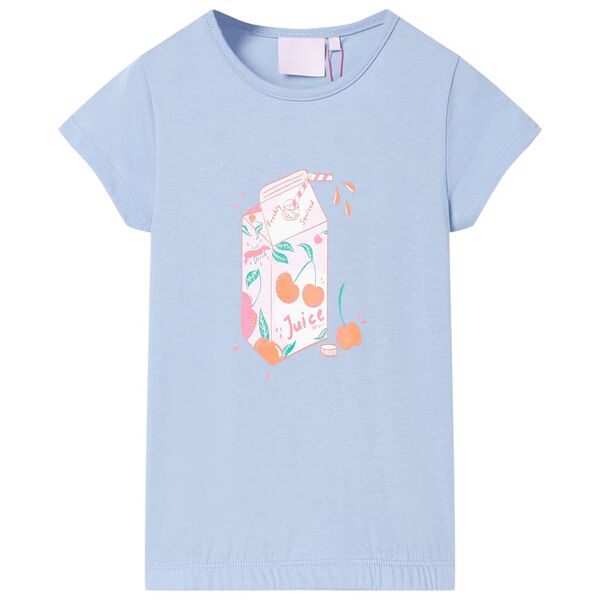 Kindershirt 104 blauw
