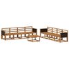 vidaXL Buiten bankenset 7 pcs Naturel Massief Acaciahout