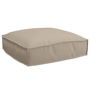 vidaXL Kussen Taupe 50 x 50 x 12 cm Oxford Stof