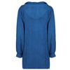 vidaXL Deken hoodie KINN Marineblauw L Katoen