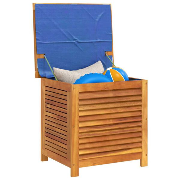 vidaXL Tuinbox met jaloezie&euml;n 60x50x56 cm massief acaciahout