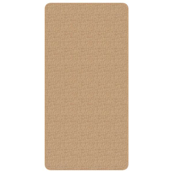 vidaXL Tapijt met latex onderkant 80x160 cm jute natuurlijk