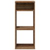 vidaXL Boekenkast 34x31x80 cm bewerkt hout oud houtkleurig