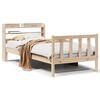 vidaXL Bedframe zonder matras massief grenenhout 90x190 cm