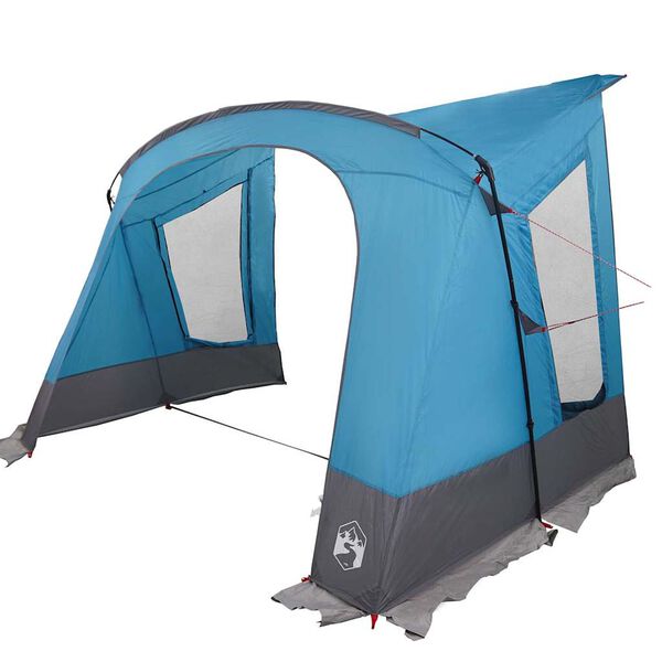 vidaXL Caravan Tent met dak met opslag Blauw 410 x 275 x 245 cm