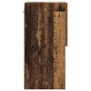 vidaXL Wandgemonteerd tv-meubel Oudhout 30,5 x 30 x 60 cm Bewerkt hout