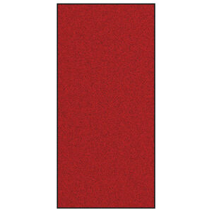 vidaXL Deurmat Rood en Zwart 120 x 250 cm 100% Polyamide