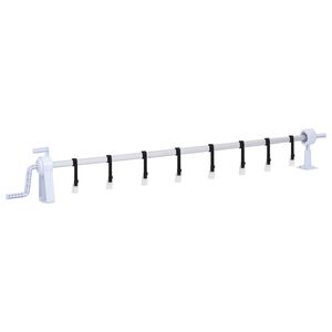 vidaXL Zwembadhoesroller met kunststof frame