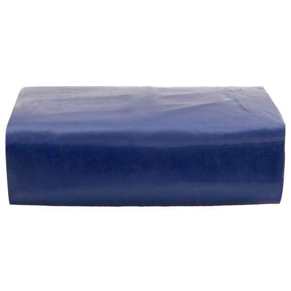 vidaXL Dekzeil 650 g/m&sup2; 2x3 m blauw
