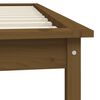 vidaXL Bedframe massief grenenhout honingbruin 90x200 cm