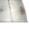 vidaXL Hanglamp industrieel vintage rond 25 W E27 31 cm zilverkleurig