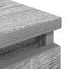 vidaXL Tv-meubel 100x35x54 cm bewerkt hout grijs sonoma eikenkleurig