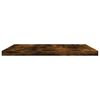 vidaXL Wandschappen 4 st 40x30x1,5 cm bewerkt hout gerookt eikenkleur