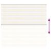 vidaXL Zebra rolgordijn 155x100 cm stofbreedte 150,9 cm marmerbeige