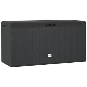 vidaXL Tuinbox 114x47x60 cm antraciet