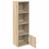 vidaXL Boekenkast 31x24x102 cm bewerkt hout sonoma eikenkleurig