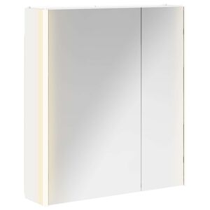 vidaXL Badkamer spiegelkast voor Wit 63,5 x 15,5 x 70 cm Bewerkt hout