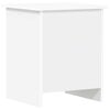 vidaXL Opbergkist met opslag Wit 40 x 40 x 50 cm Bewerkt hout