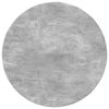 vidaXL Tafelblad &Oslash; 80 x 1,5 cm Rond Bewerkt hout Betongrijs