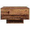 vidaXL Salontafel Oudhout 55 x 55 x 31 cm Bewerkt hout