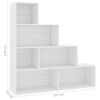 vidaXL Boekenkast/kamerscherm 155x24x160 cm bewerkt hout wit