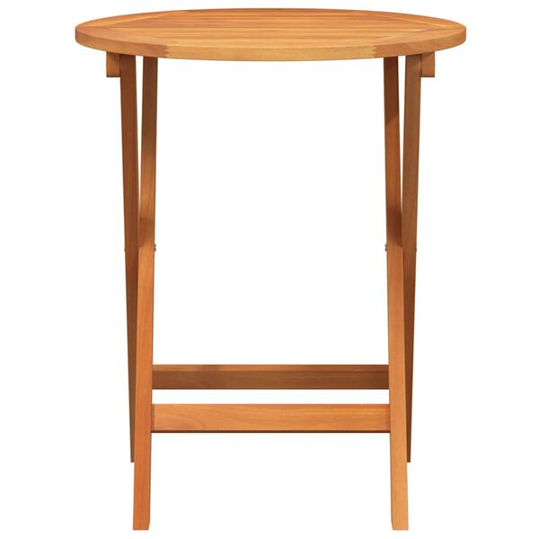 vidaXL Tuinstafel Naturel 60 x 60 x 72 cm Massief Acaciahout