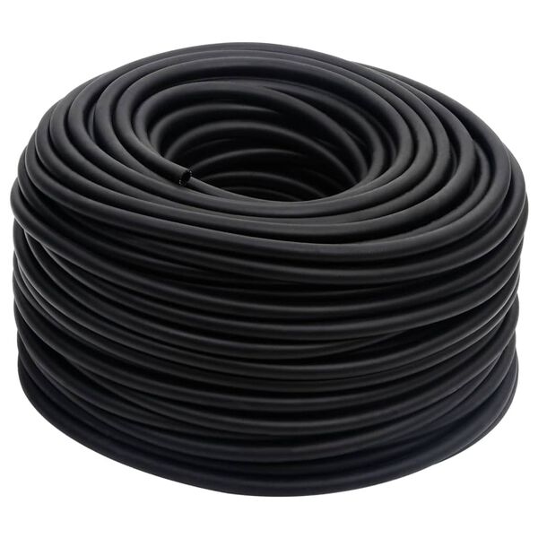 vidaXL Luchtslang hybride 0,6'' 50 m rubber en PVC zwart