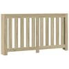 vidaXL Radiatorombouw 149x20x82 cm bewerkt hout sonoma eikenkleurig