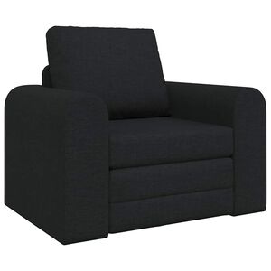vidaXL Slaapbank Zwart 98 x 71 x 83 cm Stof