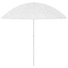 vidaXL Strandparasol Hawa&iuml; 300 cm wit