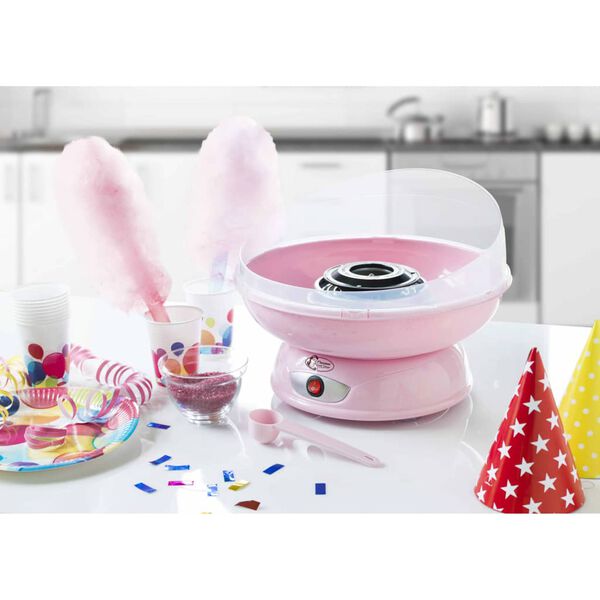 Bestron Suikerspinmachine ACCM370 kunststof roze