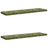 vidaXL 2-delige Bankkussens VUGHT 2 st 100% Polyester Bladontwerp