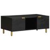 vidaXL Salontafel 100x54x40 cm bewerkt hout zwart