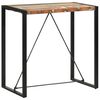 vidaXL Bartafel 110x60x110 cm massief gerecycled hout