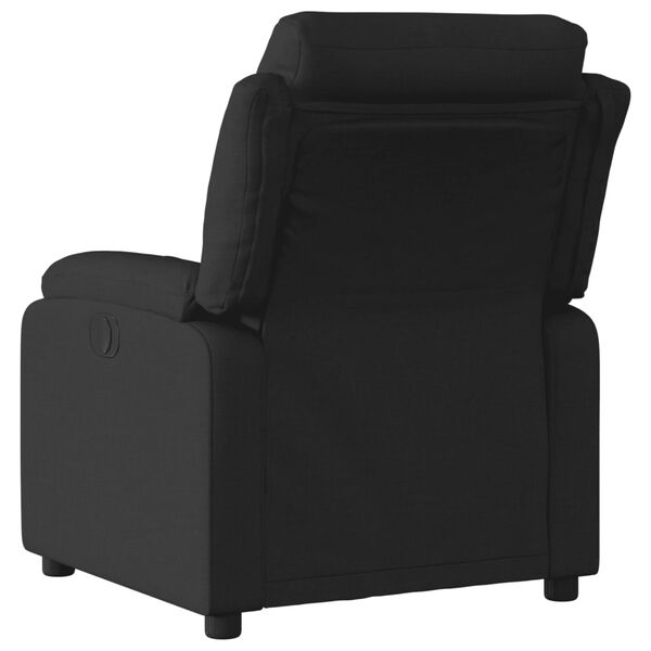 vidaXL Relaxfauteuil Zwarte Stof