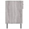 vidaXL Schoenenbank 102x35x55 cm bewerkt hout grijs sonoma eikenkleur
