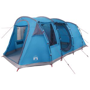 vidaXL Tunneltent Blauw 505 x 330 x 204 cm