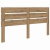 vidaXL Hoofdbord Artisan Eiken 180 cm Bewerkt hout